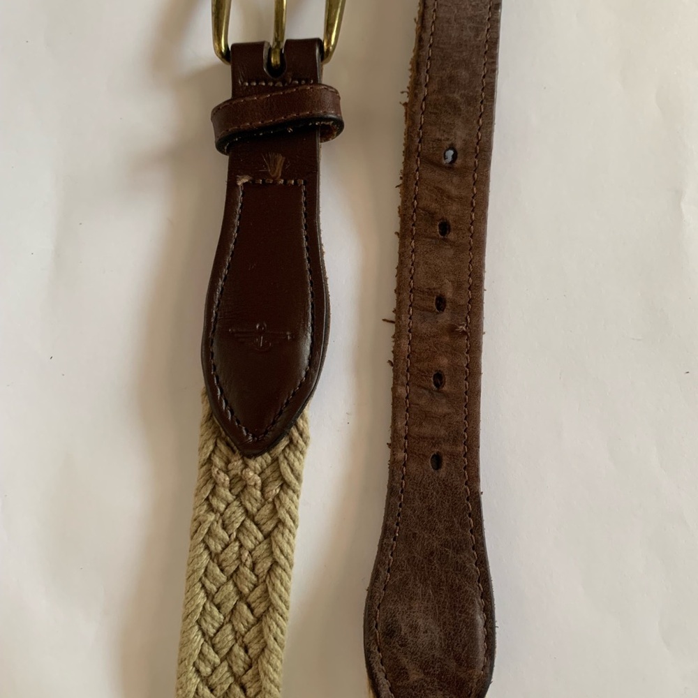 Dockers Brown and Tan Woven Belt - Picture 4 of 13